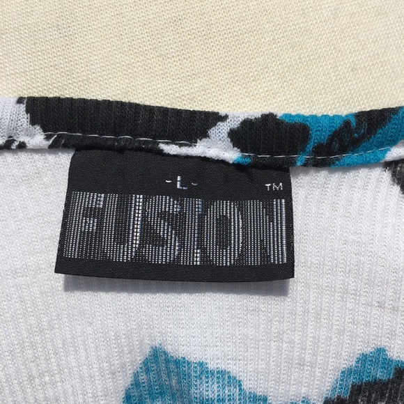 VTG 1980s Fusion Graphic Tank Top, L - Picture 5 of 5